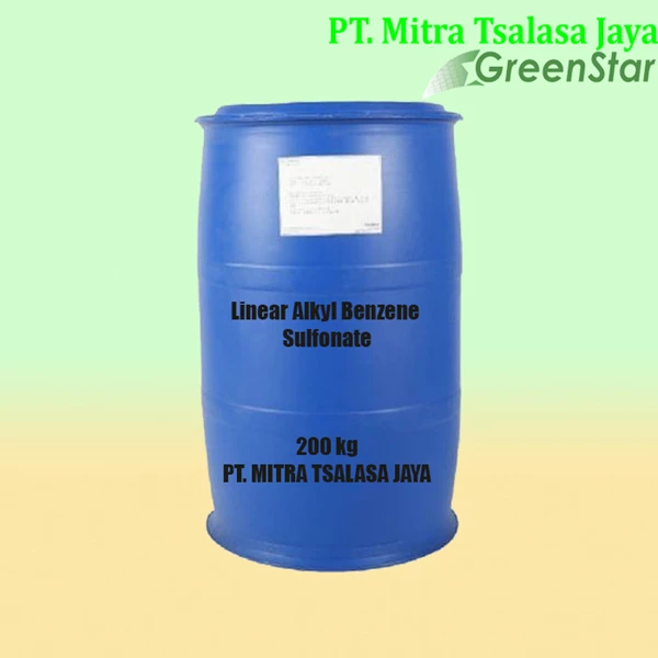 Linear Alkyl Benzene Sulfonate Packaging 200 Kg/Drum